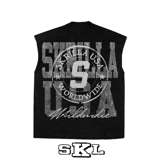 "Global" Sleevless Tee
