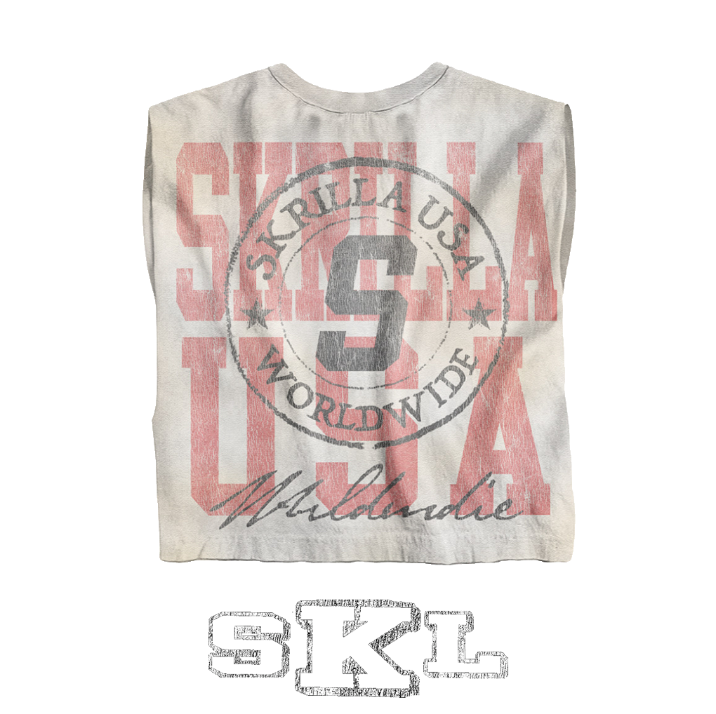 "Global" Sleevless Tee